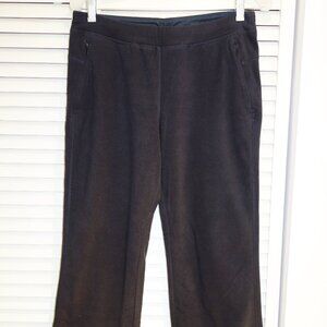 NWOT REI Women's Fleece Black pull-on pants Small